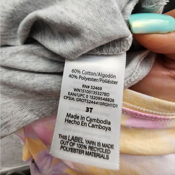 Nwt Short Sleeve Cotton Blended Unisex Girl's Boy's Easter T Shirt Bundle of two - Picture 3 of 9